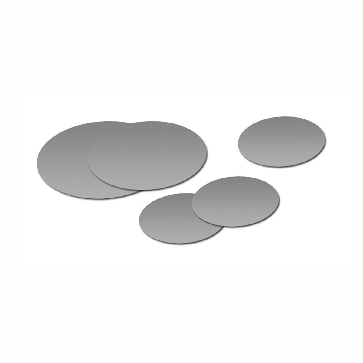 Stainless Steel Blank Round Discs 304 Grade Laser Cut Ø 5mm-80mm Thick 0.1-1.0mm