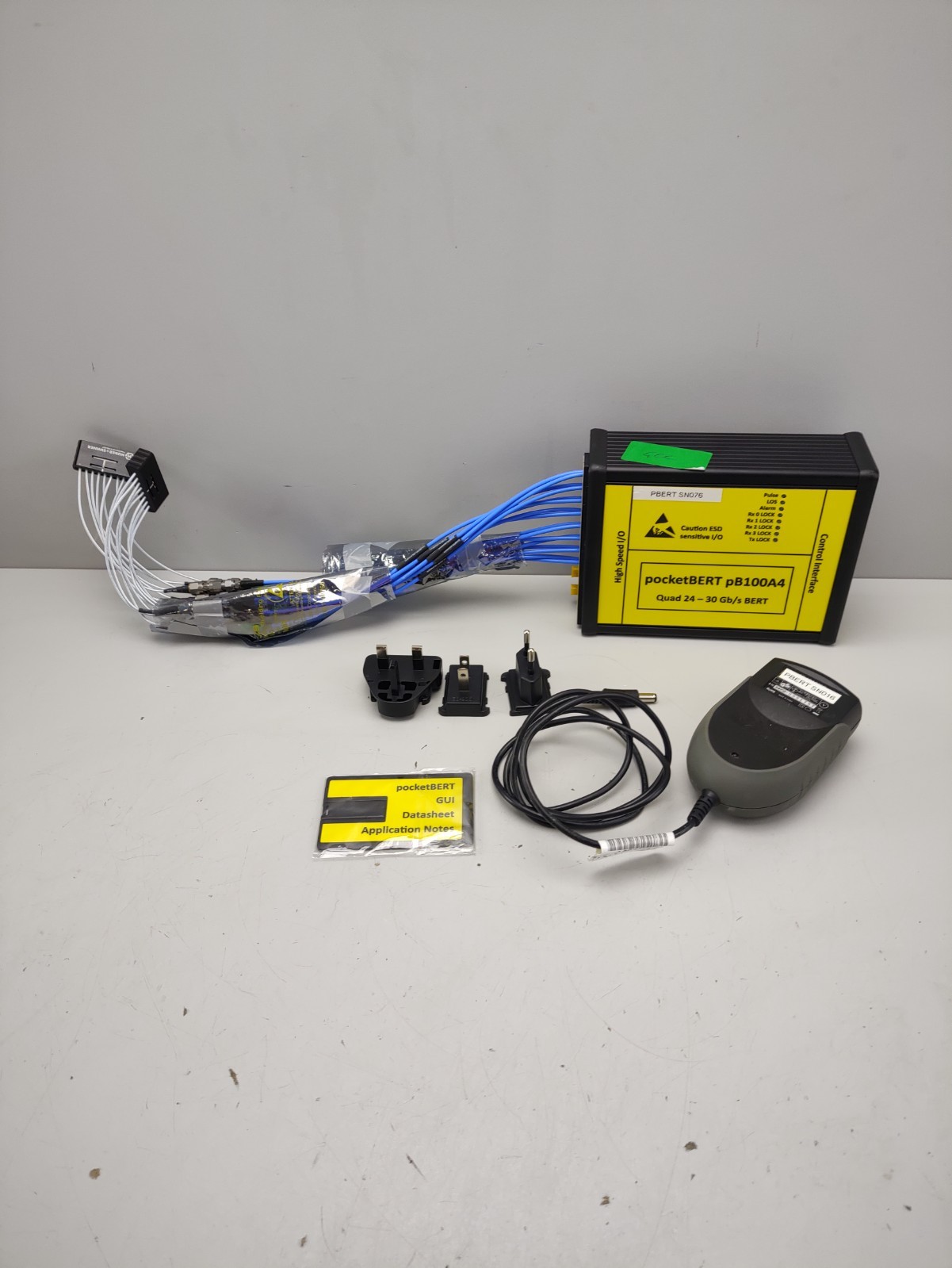 pocketBert pB100A4 Quad 24-30 Gb/s BERT Test equipment pB0076