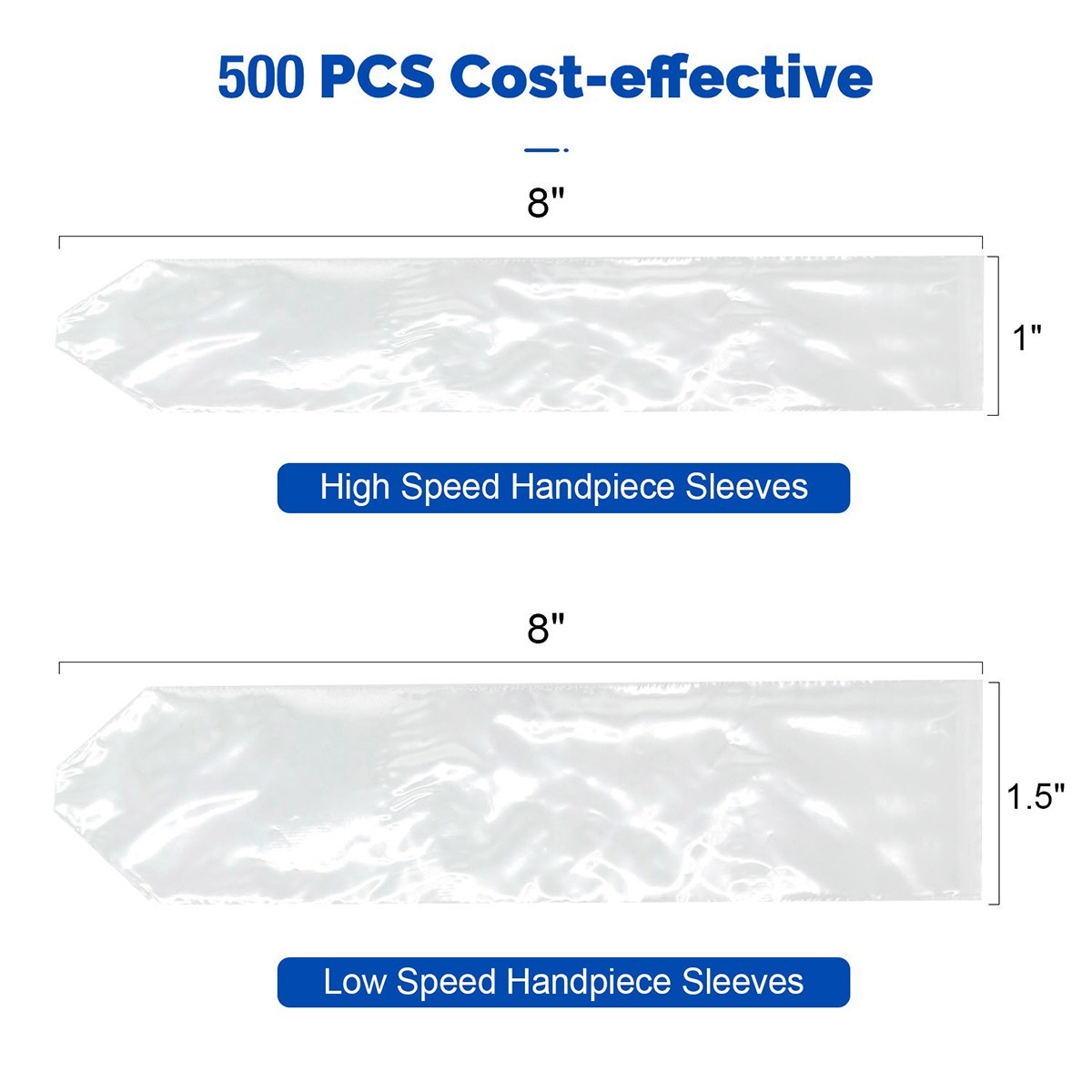 Dental Infection Control Kit: Handpiece Syringe Tray Chair Barrier Covers Set