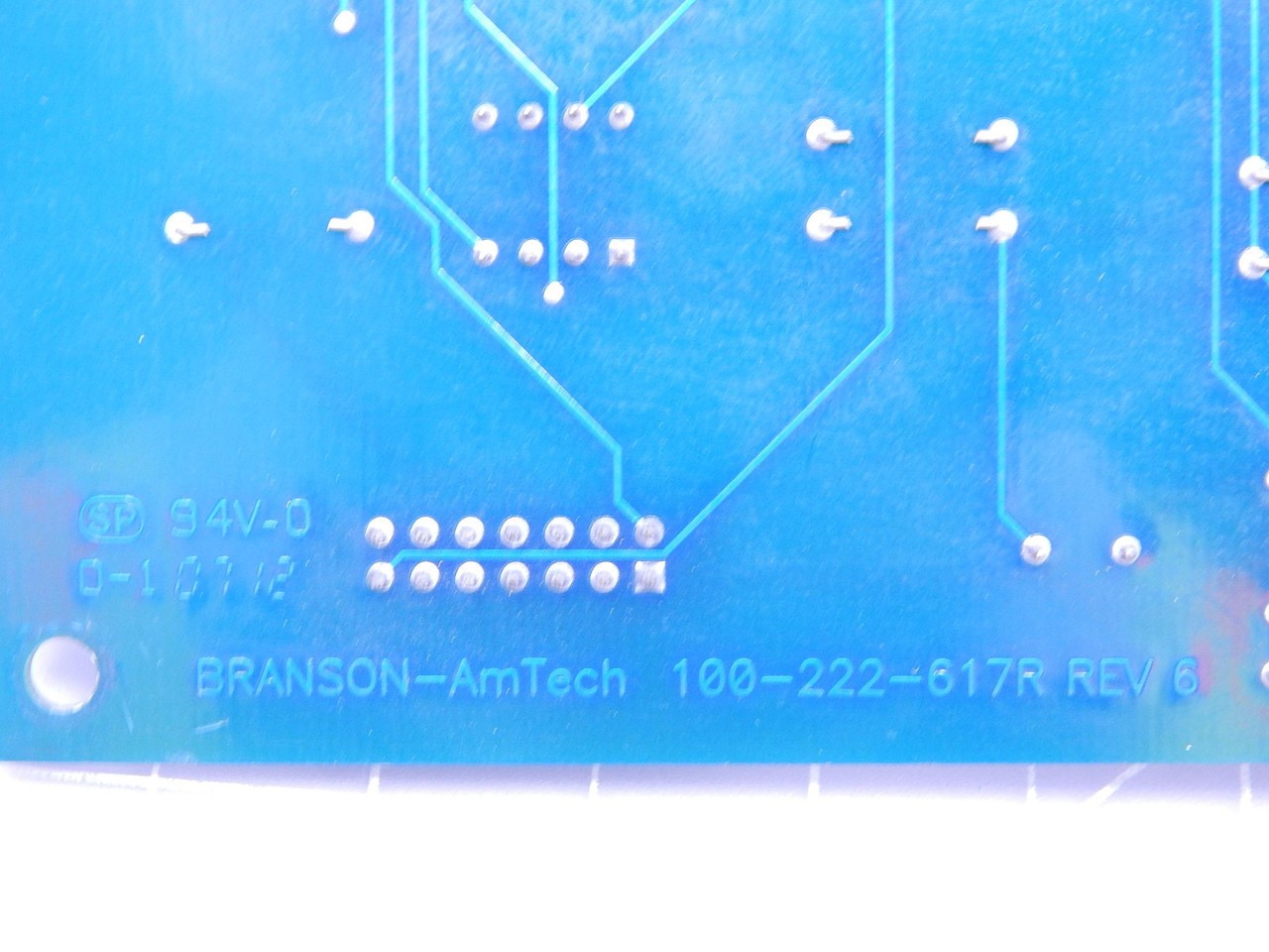 BRANSON 102-242-617 ASSY I/O BOARD T140170
