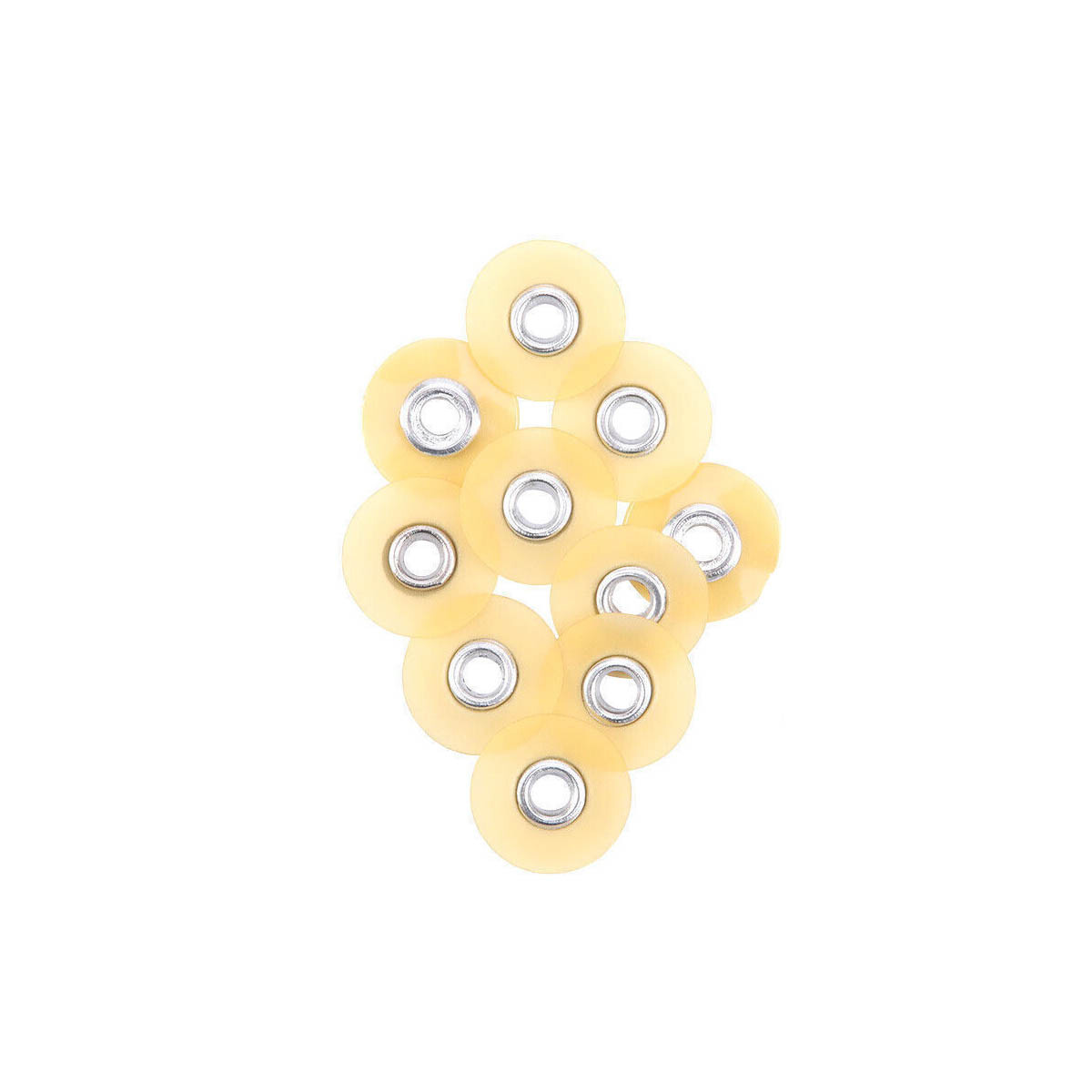 5PACKS Dental SOFLEX Composite Finishing Polishing Discs 9.5mm/12.7mm USA