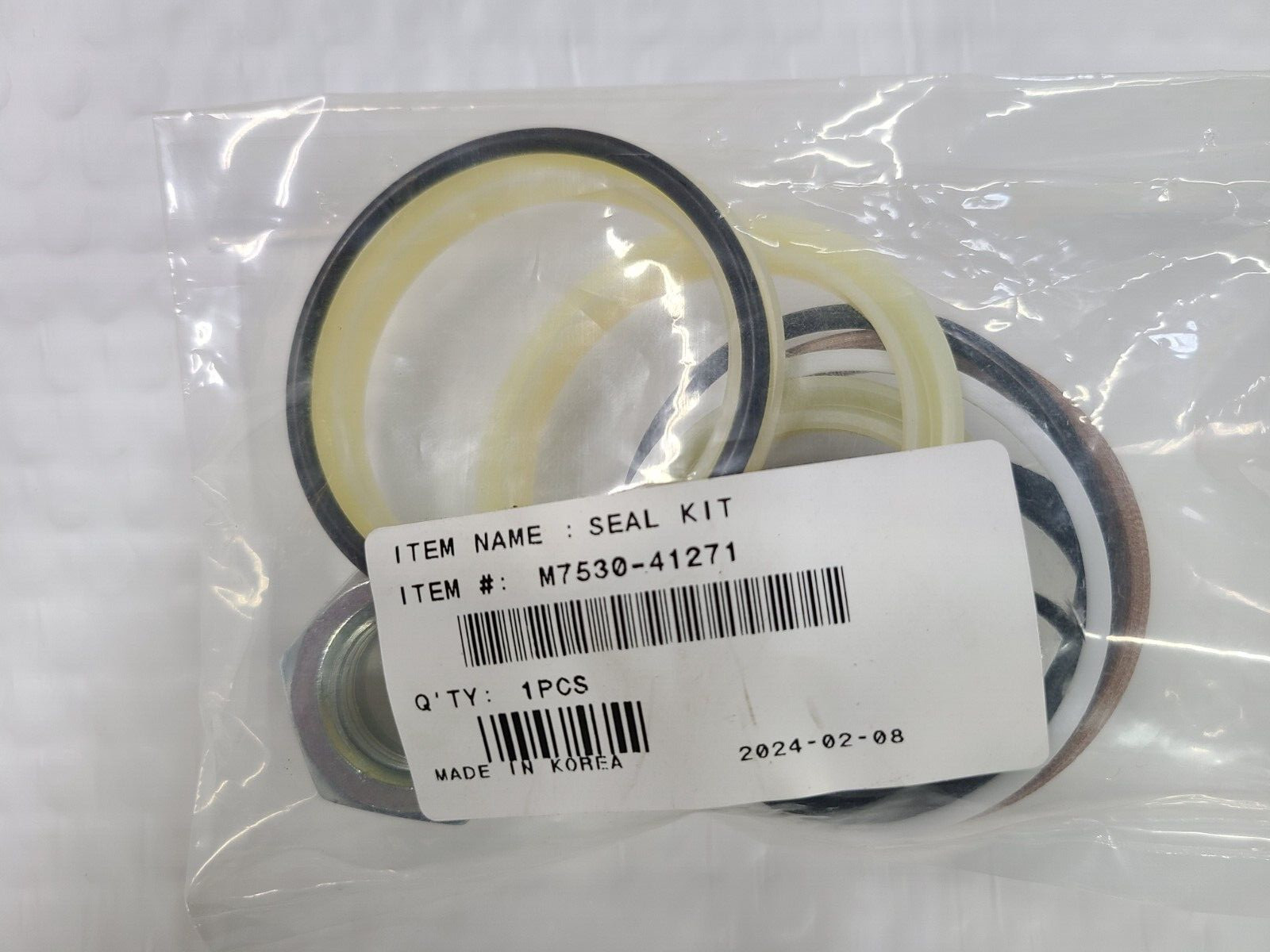 New Genuine Kioti M7530-41271 Seal Kit For KL401, KL551, Loader Lift Cylinder