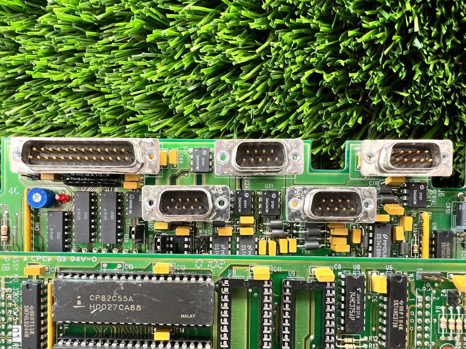 Asyst Technologies 3200-1065-01 Control Board w/ 3200-1045-01 Extension Board