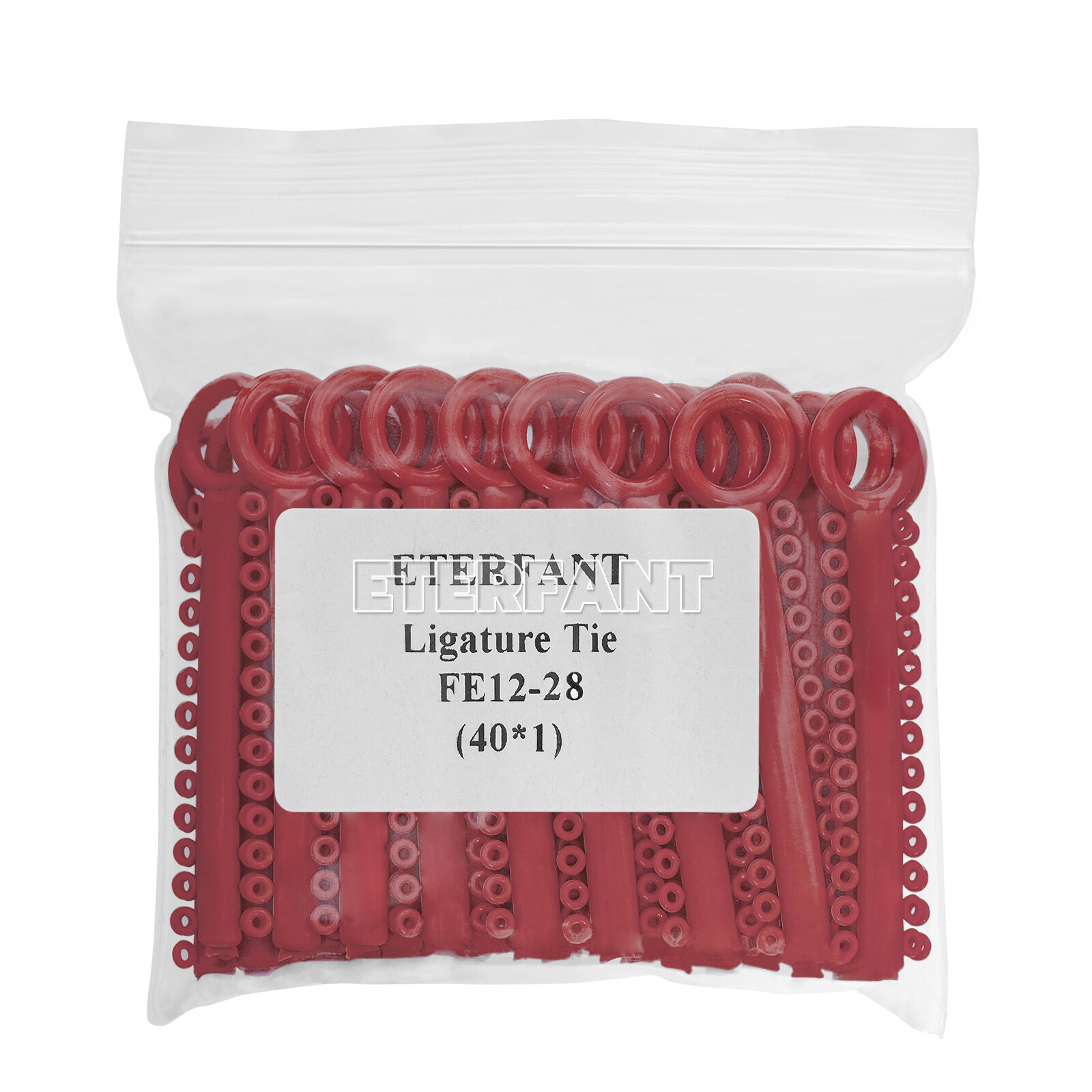 1040PCs ETERFANT Dental Orthodontic Ligature Ties Elastic Rubber Bands Brackets