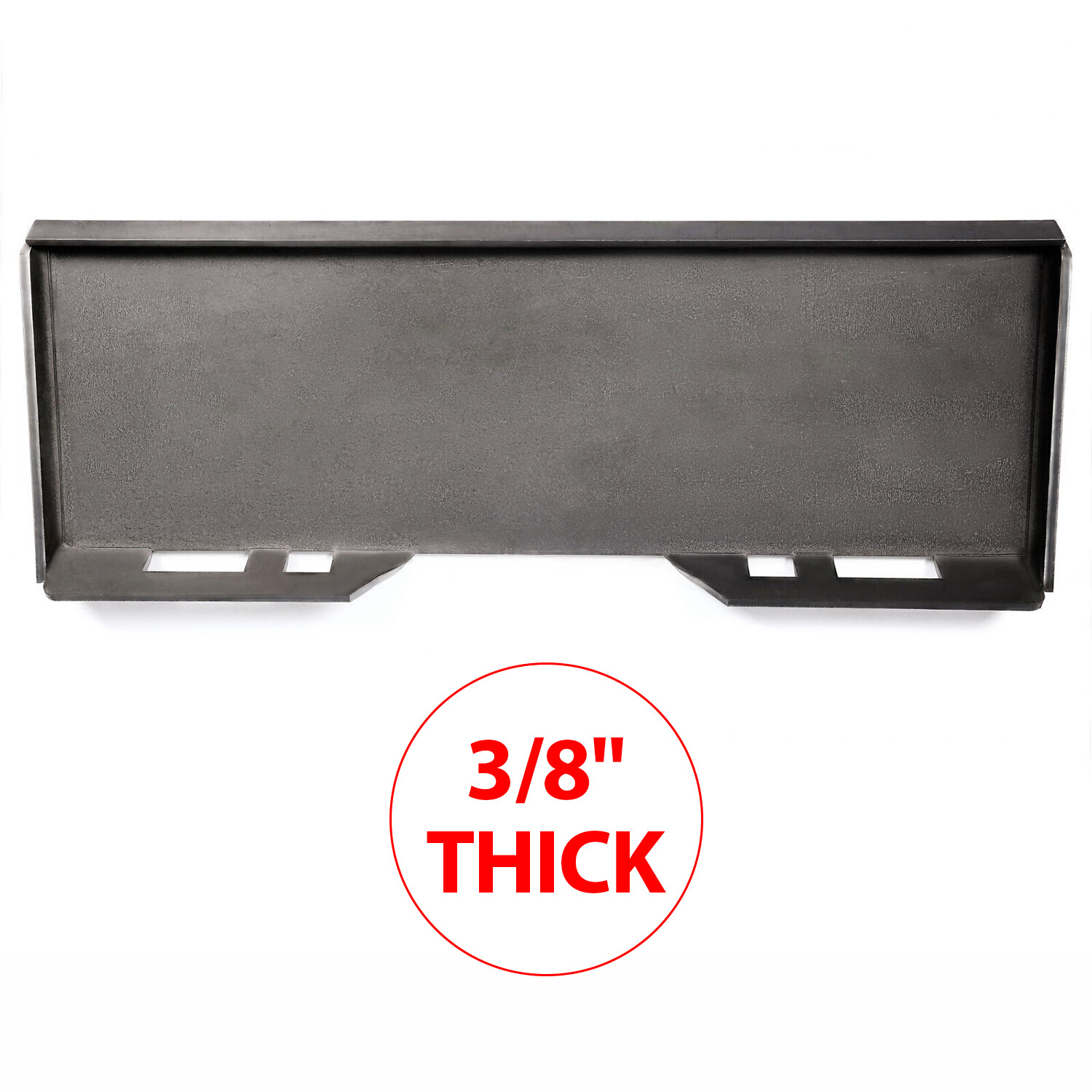 1/4″ 5/16″ 3/8″ 1/2″ Quick Tach Attachment Skid Steer Mount Plate Adapter Loader