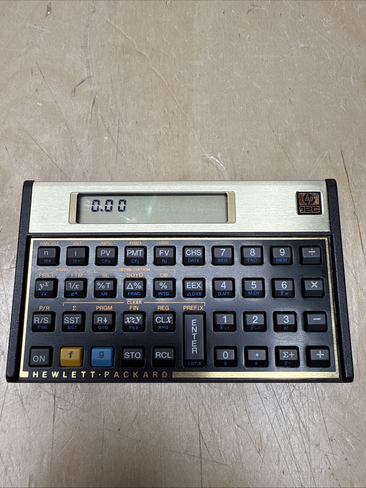 Hewlett-Packard HP-12C Financial Calculator New Battery Tested Working Malaysia