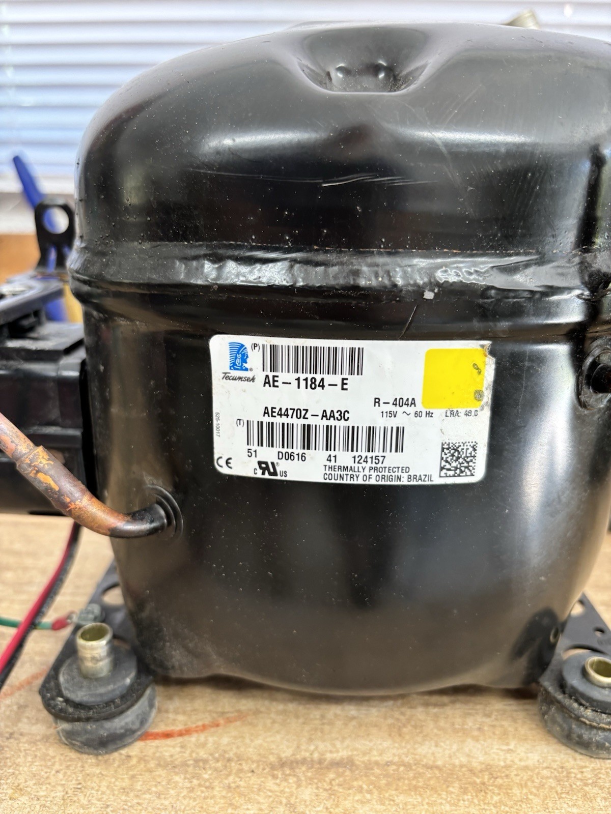 Follett 01065259 Compressor 425 incl. (1) AE4470Z-AA3C