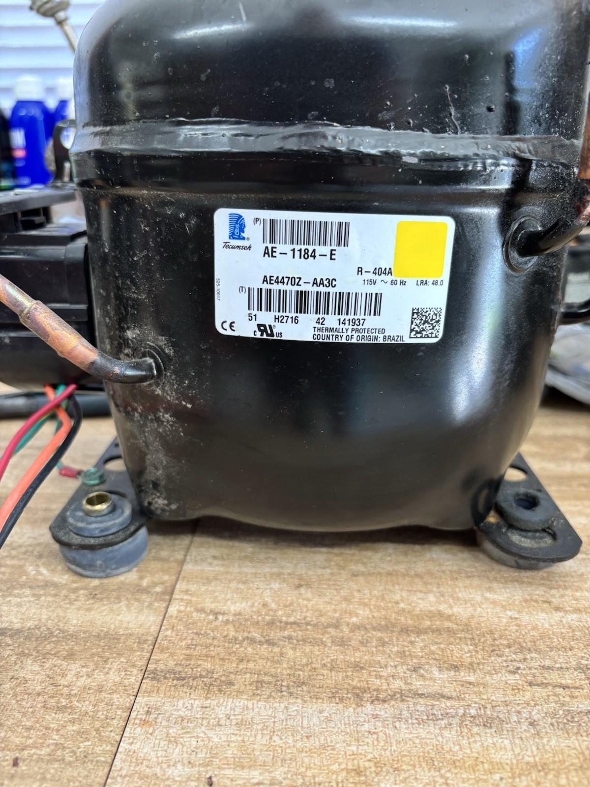 Follett 01065259 Compressor 425 incl. (1) AE4470Z-AA3C