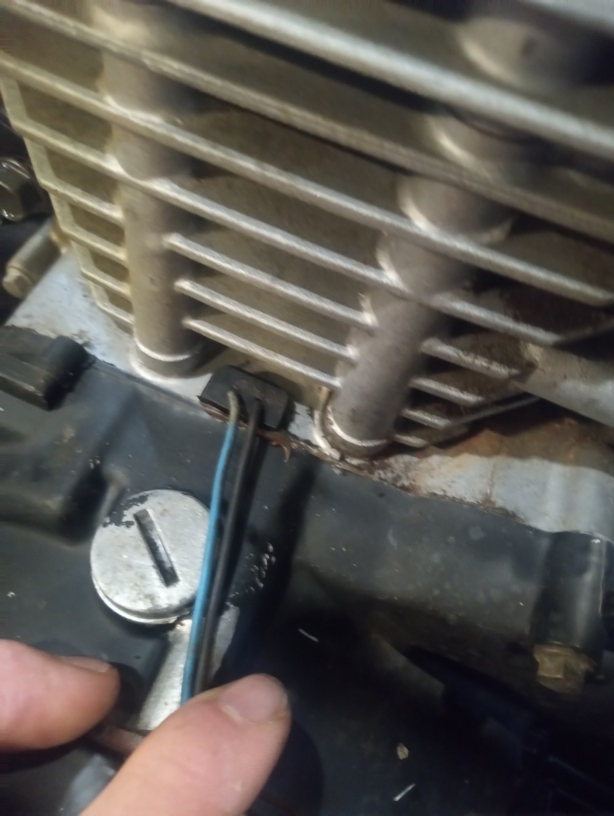 1995 Kawasaki Bayou 220 KLF220A ENGINE MOTOR
