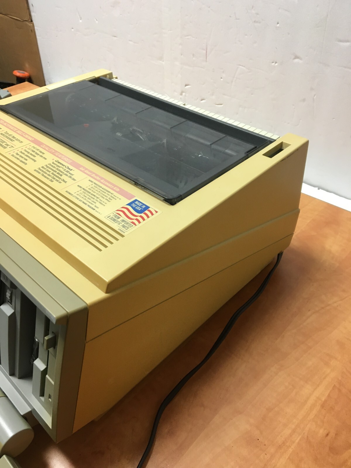 Vintage Brother Word Processor WP-2200 Partially Tested See Video