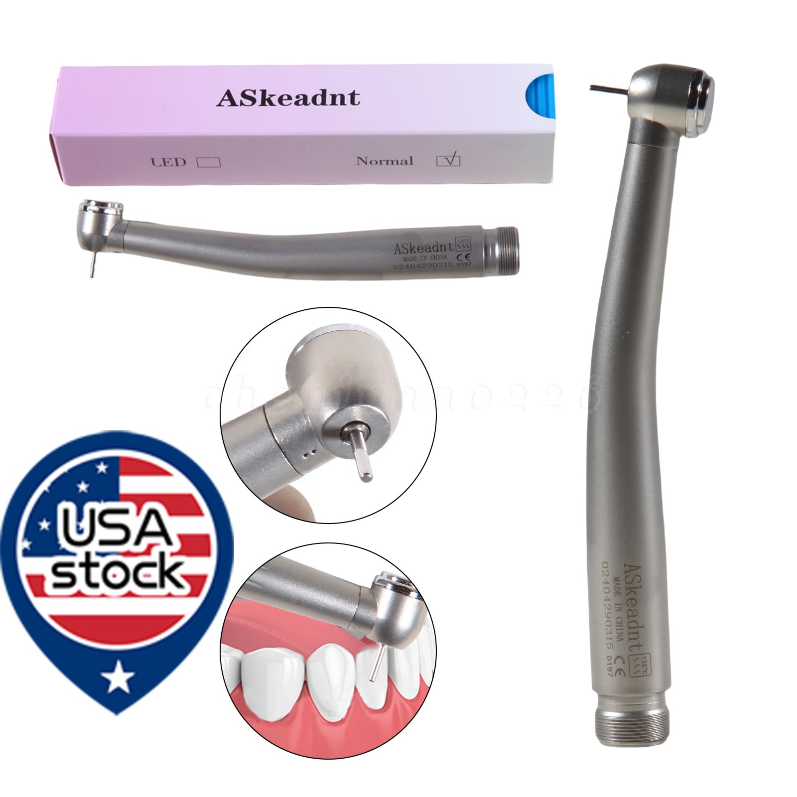 Turbina NSK PANA MAX Style Dental High Speed Handpiece Push Button 2 Hole Borden