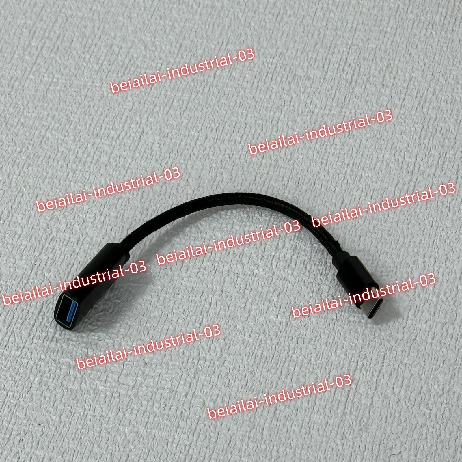 2pcs USB-C 3.1 Type C Male to USB 3.0 Type A OTG Adapter Converter Cable Cord