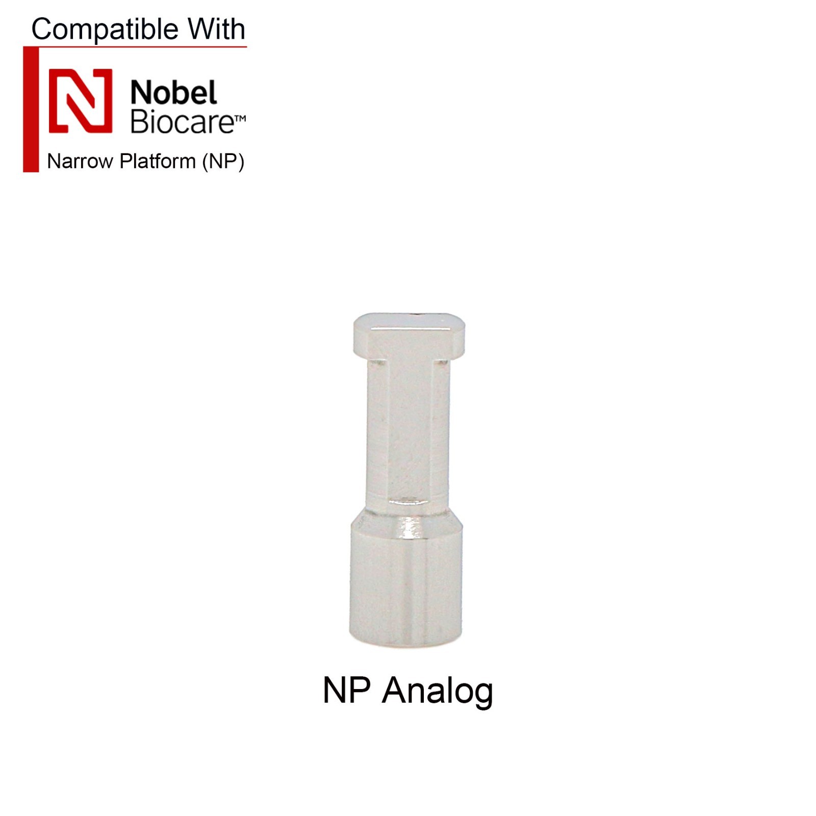 Nobel Active NP/RP Implant Scan body Impression Transfer Open/Close Coping Tray