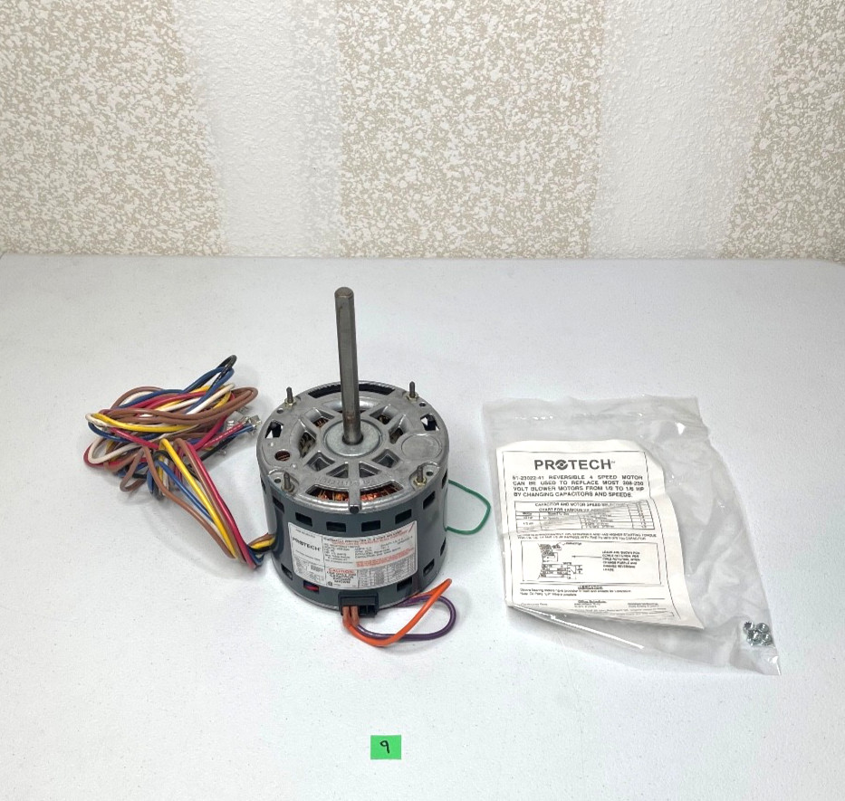 Rheem Ruud Protech 51-23022-41 Blower Motor 1/2HP 208-230V 60HZ