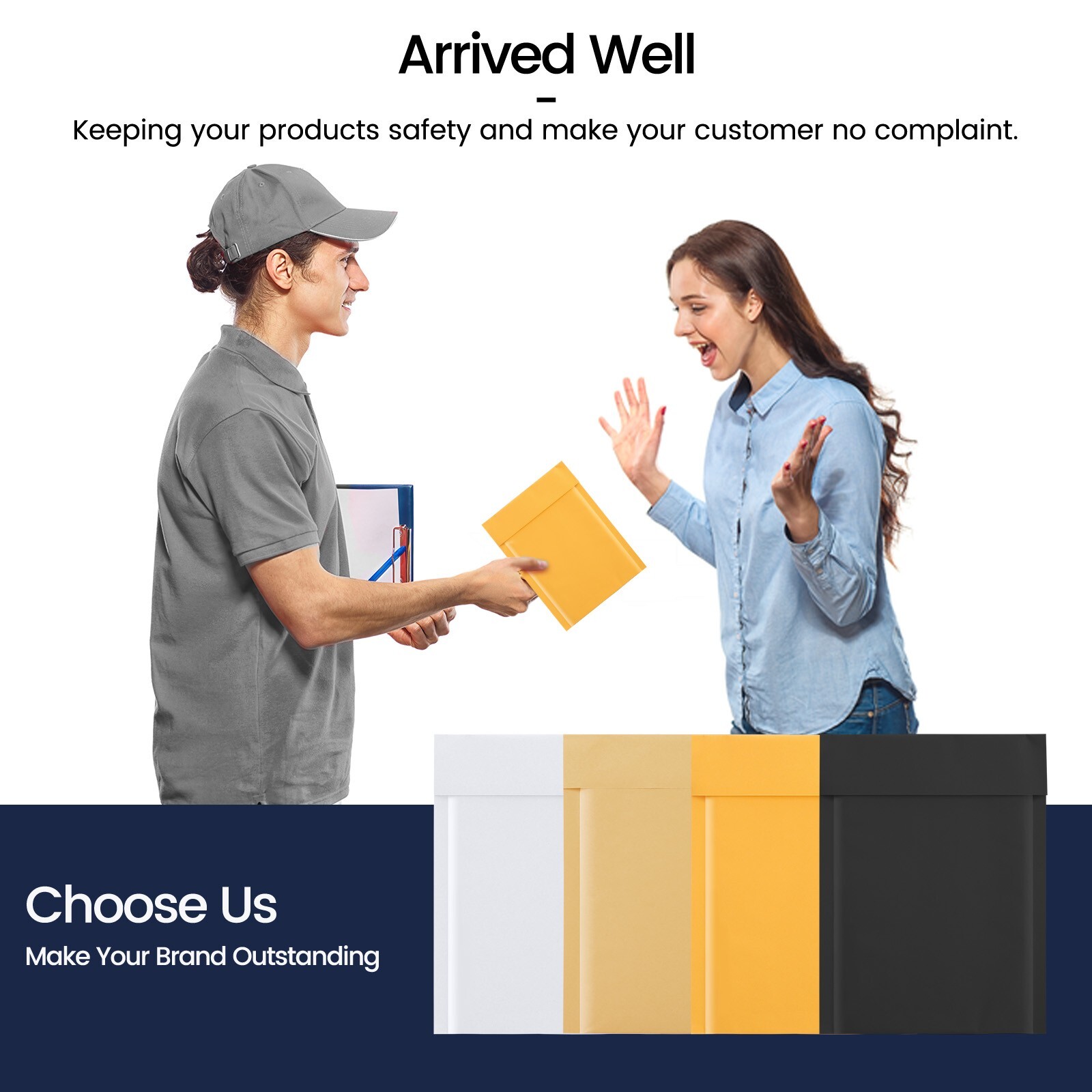 Kraft Bubble Mailers Padded Envelopes Thick Mailing Envelopes Padded Mailers