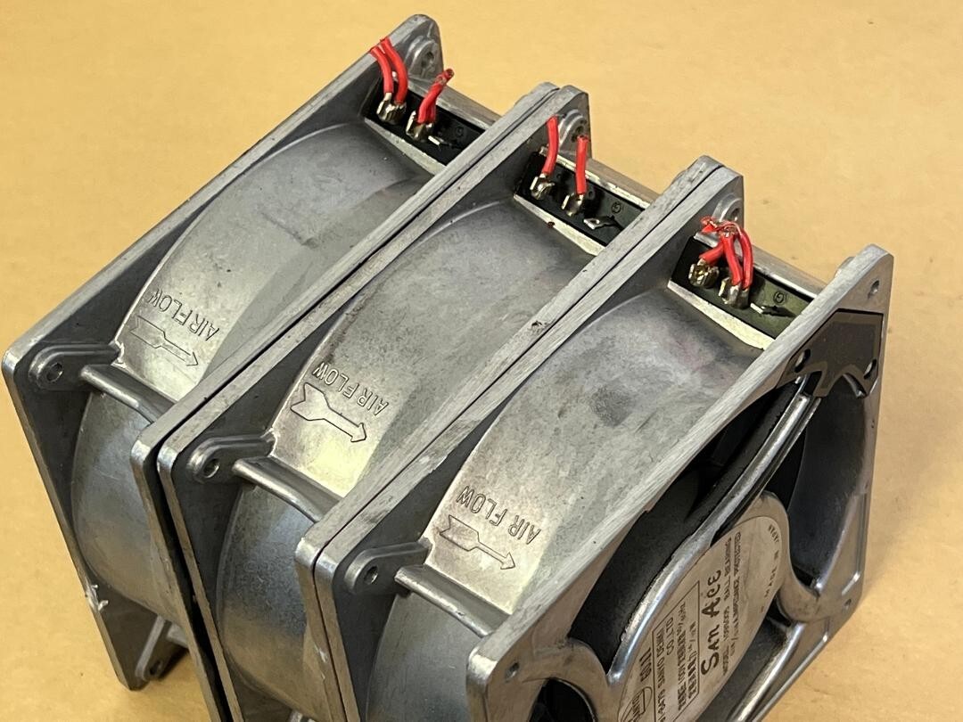 LOT OF 3: SAN ACE CNC COOLING FAN MODEL 109S005 100V 14/12W 0.18/0.16A SANYO