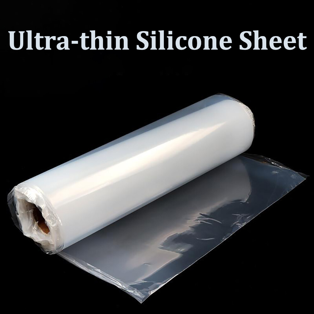 Transparent Silicone Sheet Ultra -Thin High Temp. Resistant Thickness 0.1MM–1MM