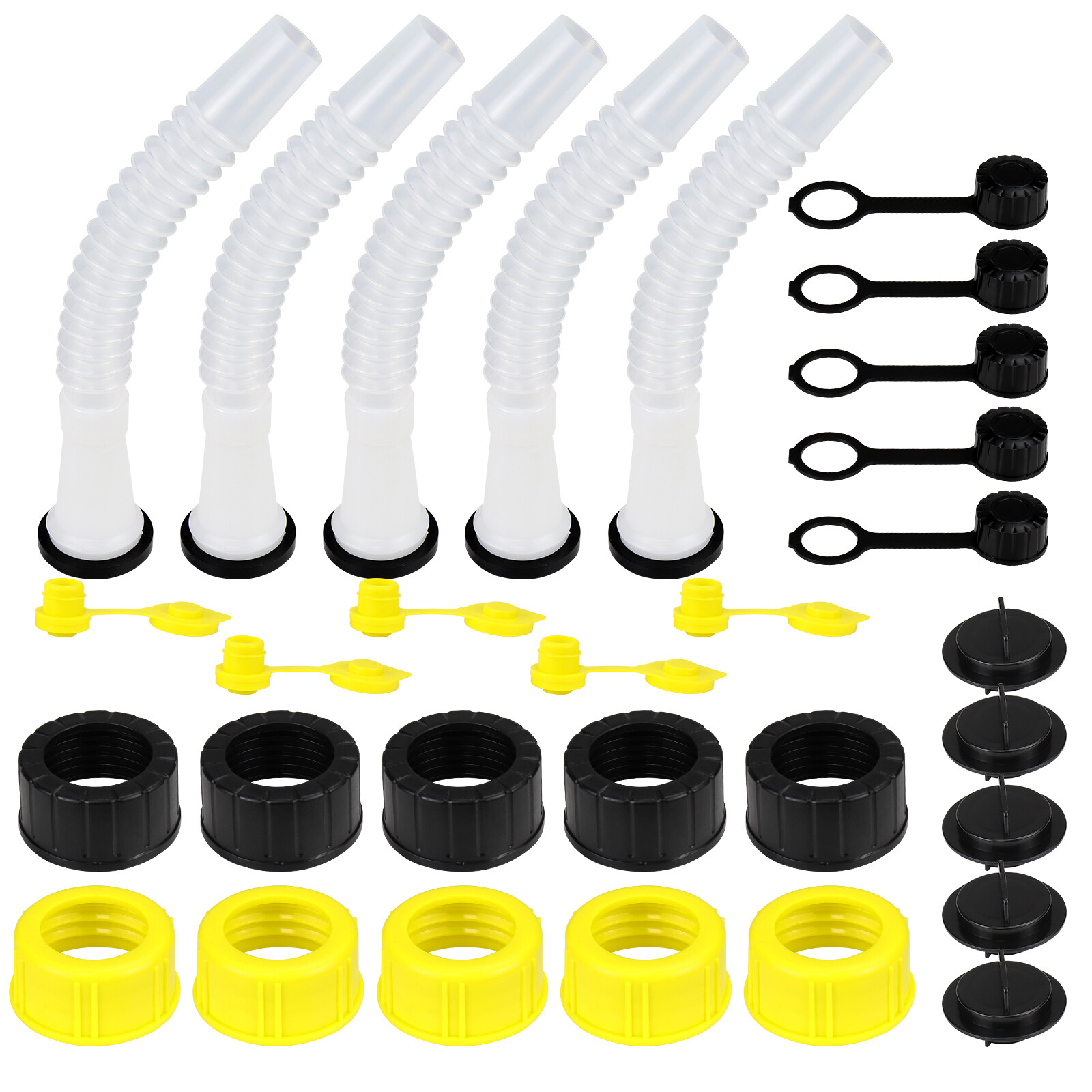 5 SETS Replacement Gas Can Spout fit Blitz, Midwest ,Scepter, Briggs&Stratton
