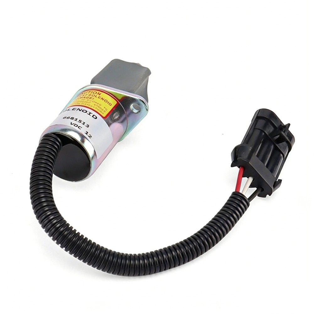 6681513 Fuel Shut Off Solenoid For Bobcat S160 S150 S175 S185 T190 751 753 763
