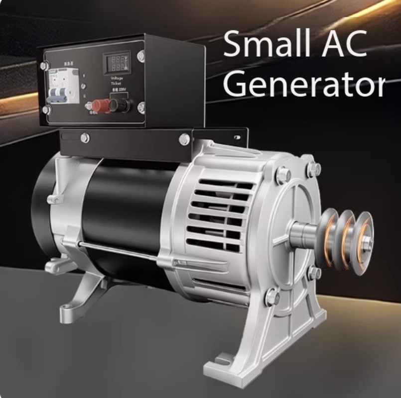 Belt-driven Generator Gasoline/Diesel-powered All-Copper AC Motor 220V/380V