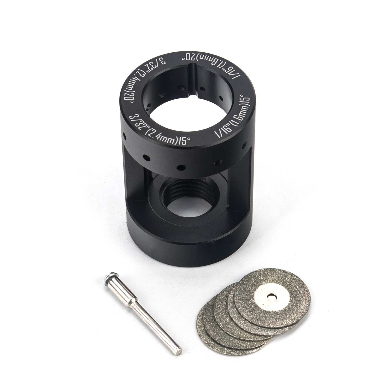 Tungsten Electrode Sharpener / Grinder TIG Welding Multi-Angle Offsets Tool