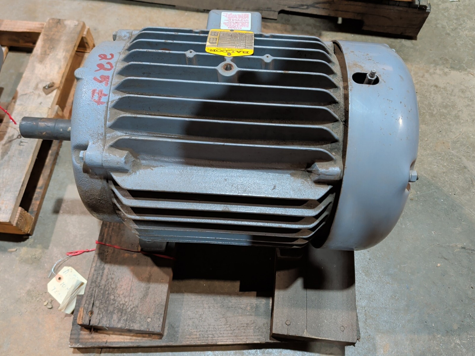BALDOR INDUSTRIAL MOTOR M2238 10HP 1760RPM 3PHASE – NEW (OLD STOCK)
