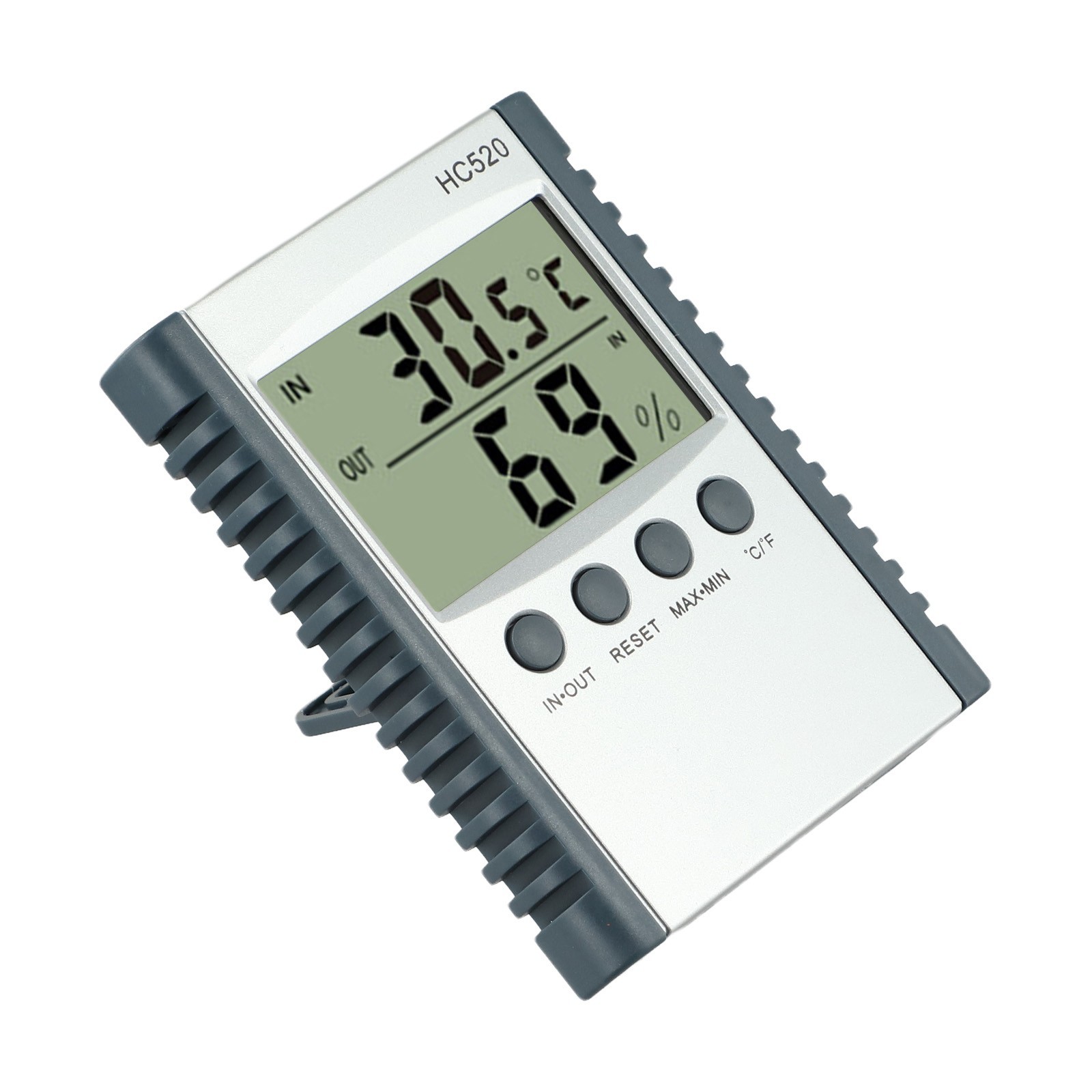 Contemporary Design Temperature and Humidity Meter for Indoor and Outdoor Use