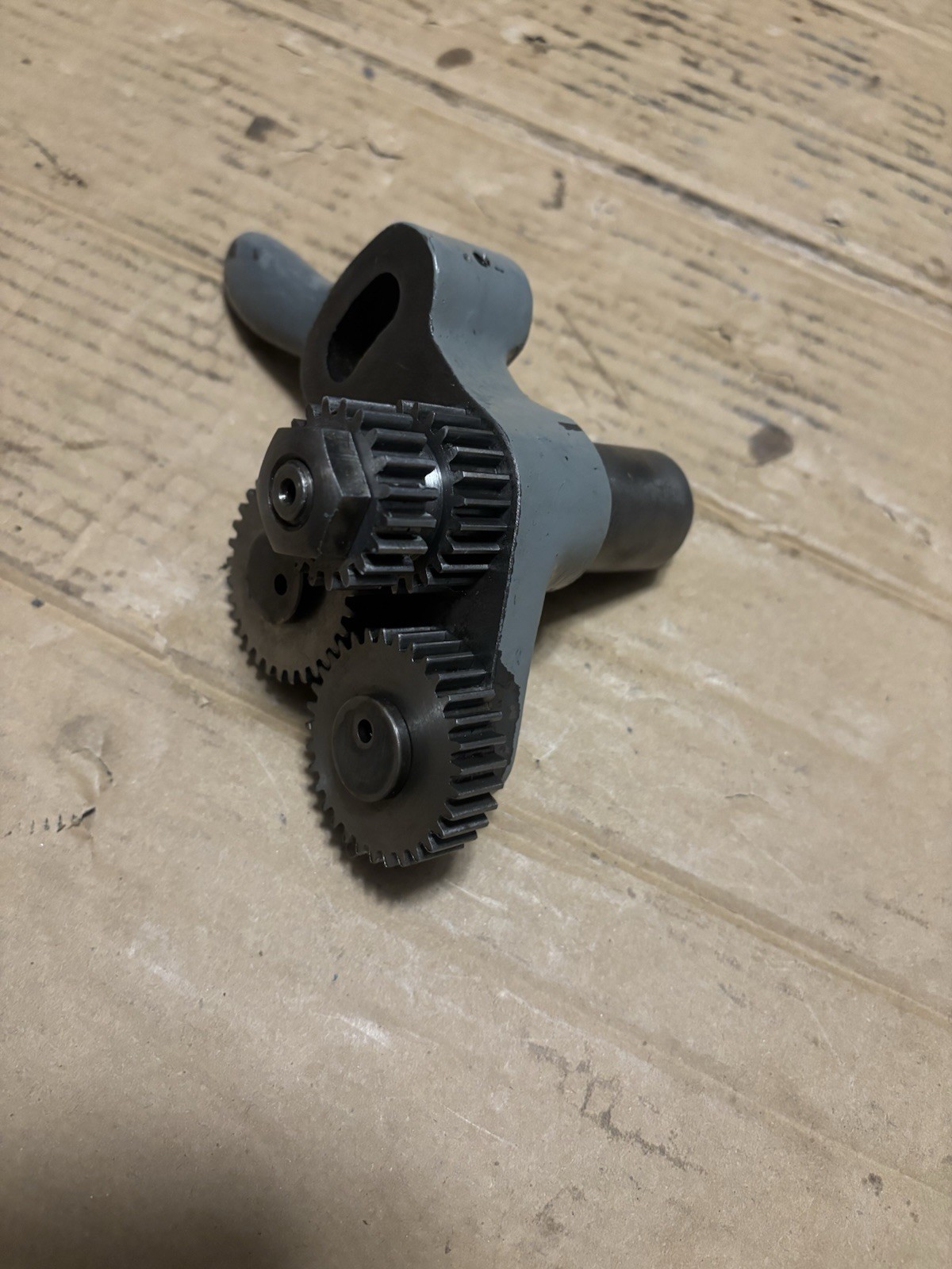 South Bend 9″ Forward Reverse Lever With Gears, Lathe, Machine shop