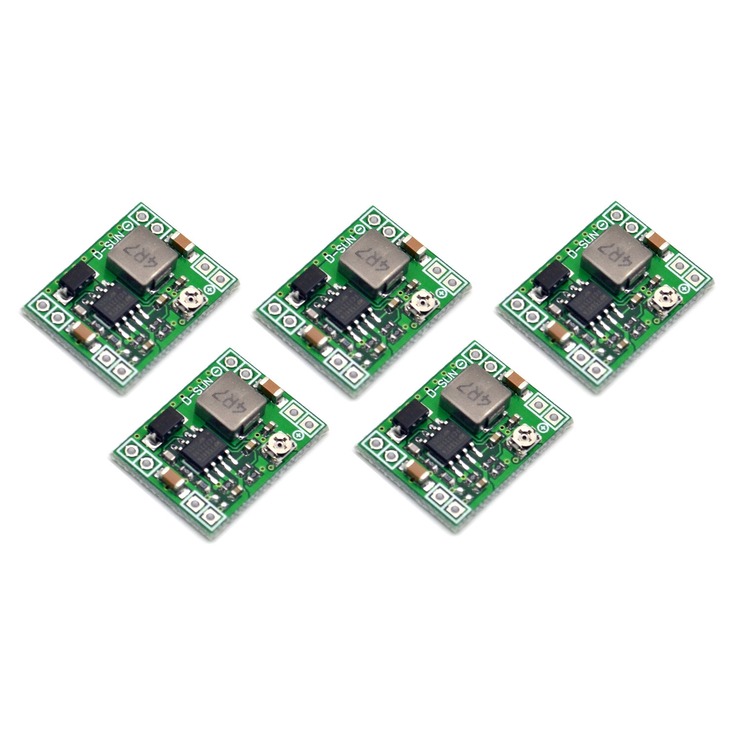 5pcs MP1584 3A Adjustable DC Step Down Converter Buck Module 3.3V 5V 9V 12V 24V