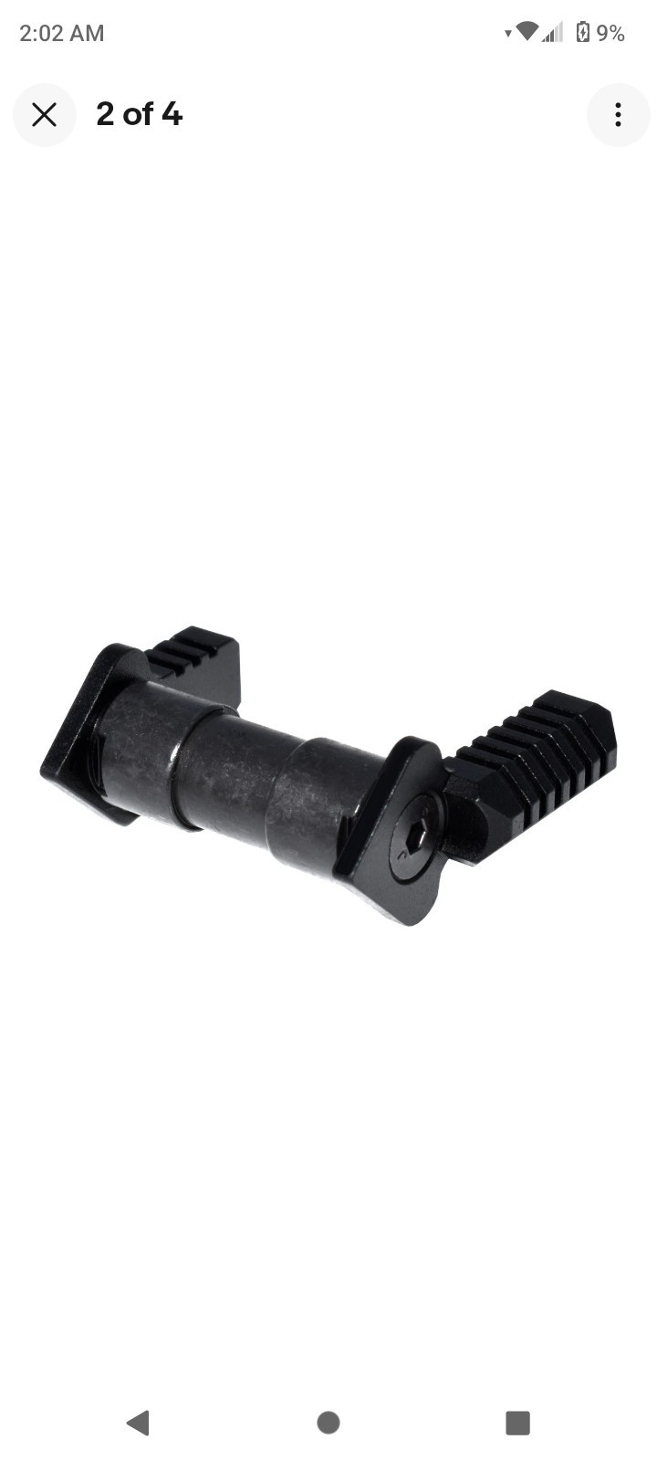 Ambidextrous Safety Selector Rotary Switch Black!