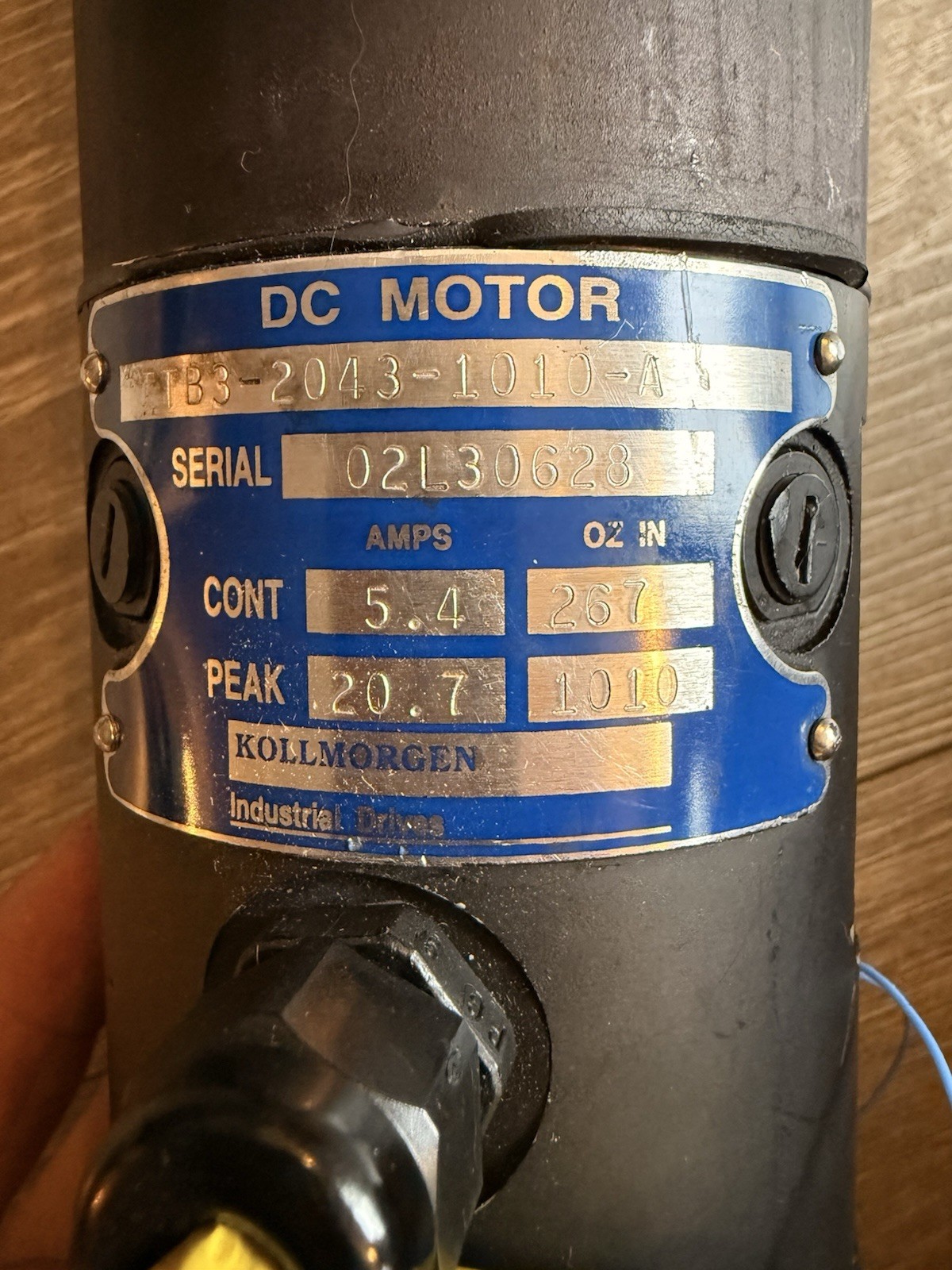 Kollmorgen TTB3-2043-1010-A DC Servo Motor