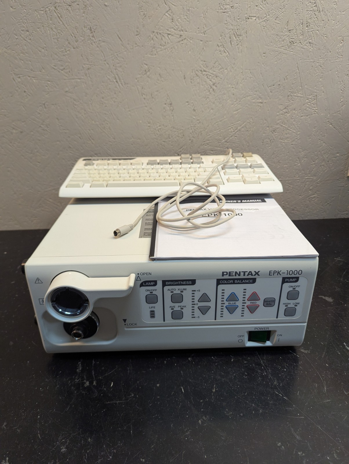 Pentax EPK-1000 Endoscopic Video Processor & OS-A50 Keyboard Endoscope EPK1000