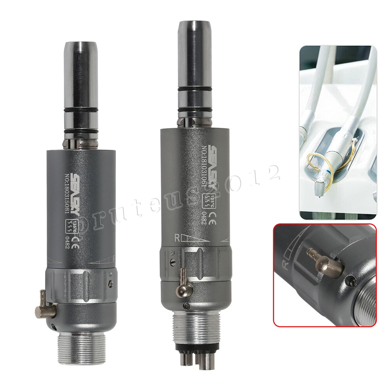 Dental Slow Low Speed E-type Air Motor Micromotor 4/2 Hole Handpiece NSK Style