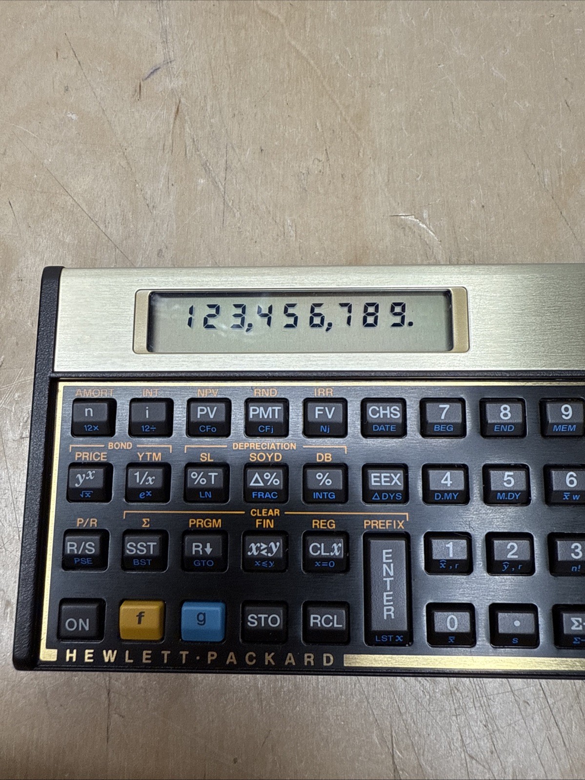Hewlett-Packard HP-12C Financial Calculator New Battery Tested Working Malaysia