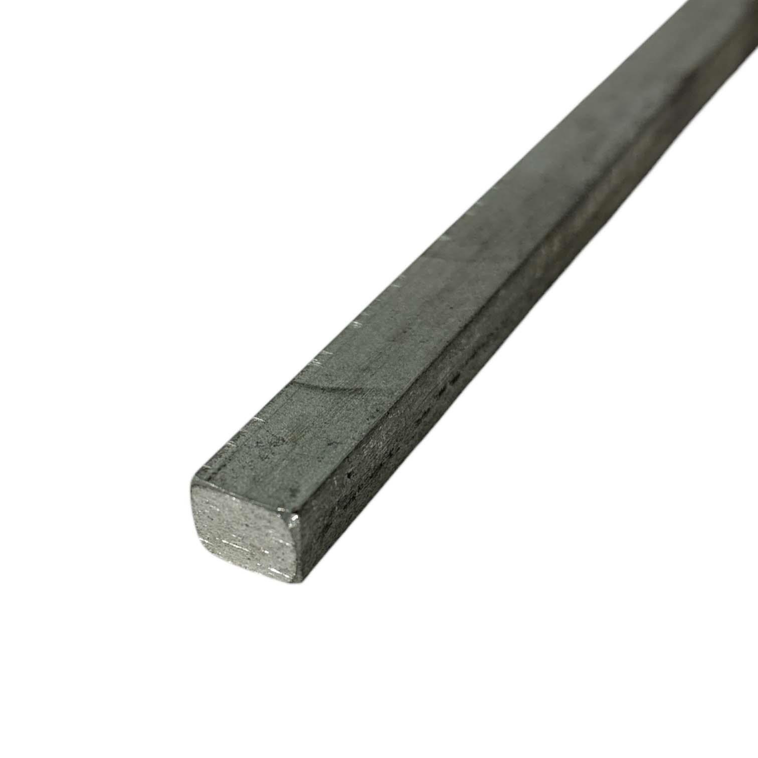 3/8″ x 1/2″ x 48″, 304 Stainless Steel True Flat Bar, Hot Rolled