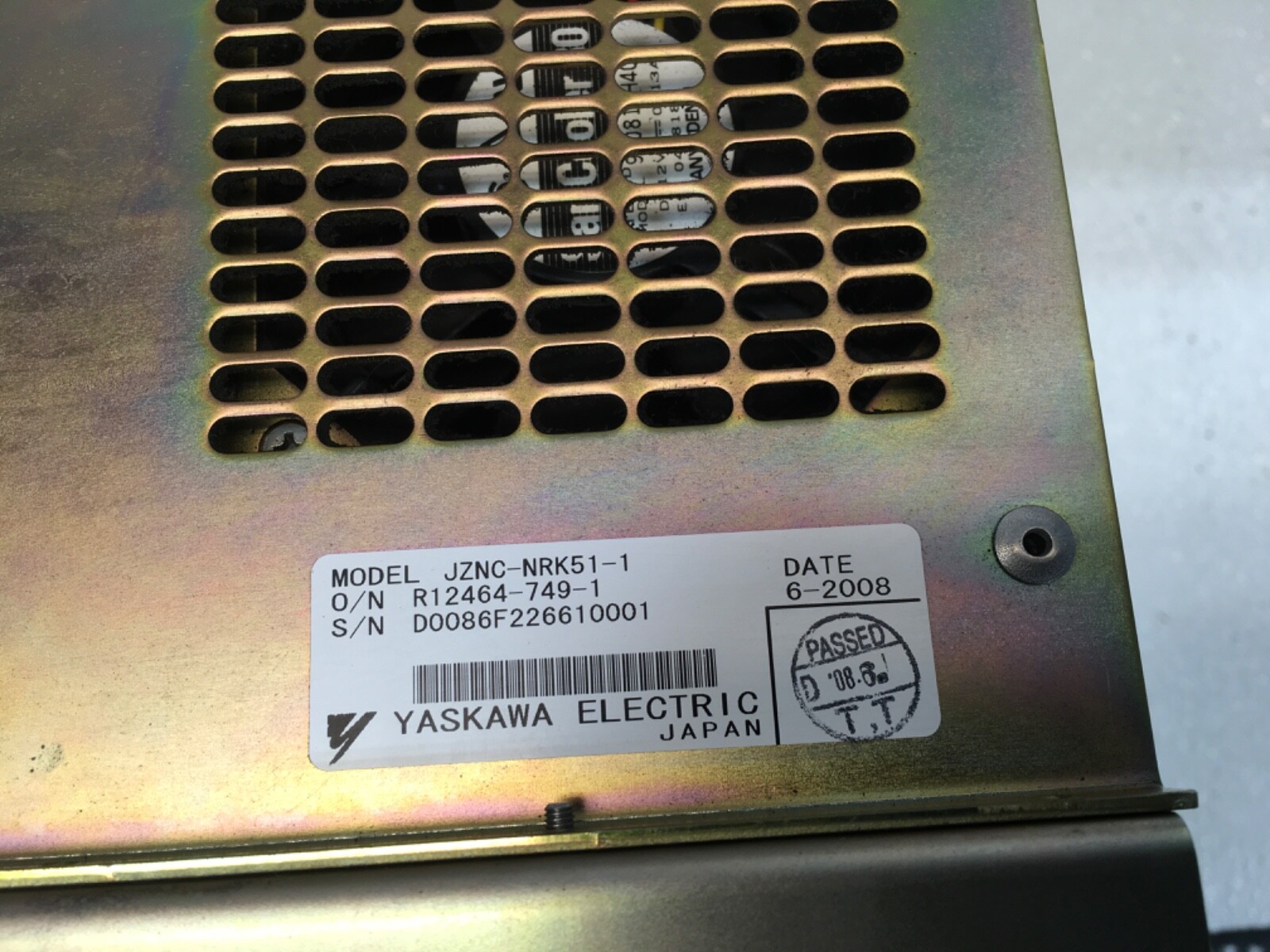 Fuji Electric JZNC-NRK51-1, JZNC-NIF01B-1, SGDR-AXA01A, CPS-420F, JANCD-NCP01-1