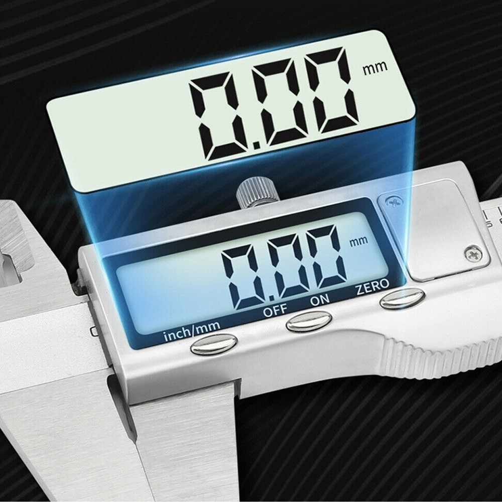 150mm LCD Digital Caliper Vernier Micrometer Electronic Ruler Gauge Measure Tool