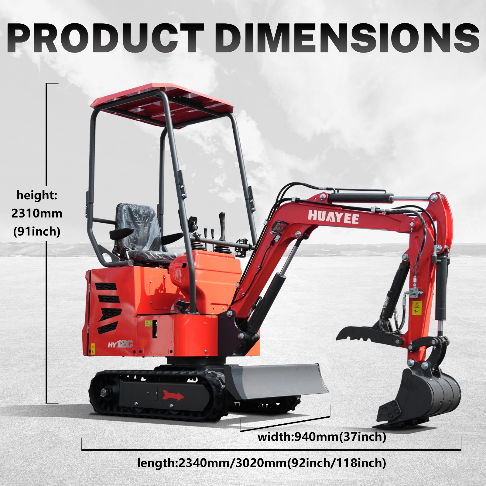 200mm Trenching Narrow Bucket Attachment for Mini Excavator Digger Free Shipping