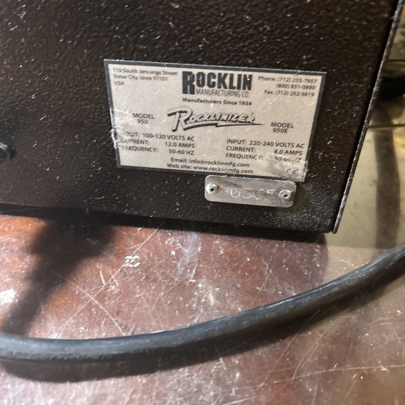 Working Rocklinizer 950 & 950-400 Carbide Applicator READ