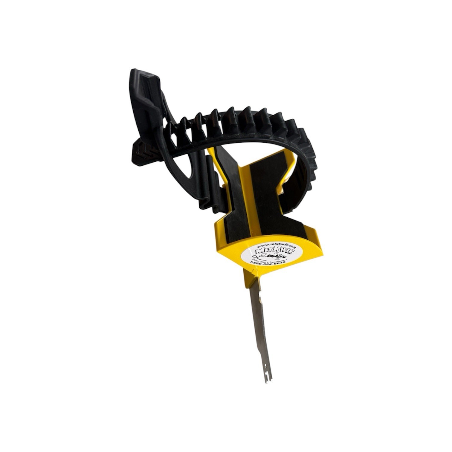 MixKwik paint can / foam can shaker / reciprocating saw attachment