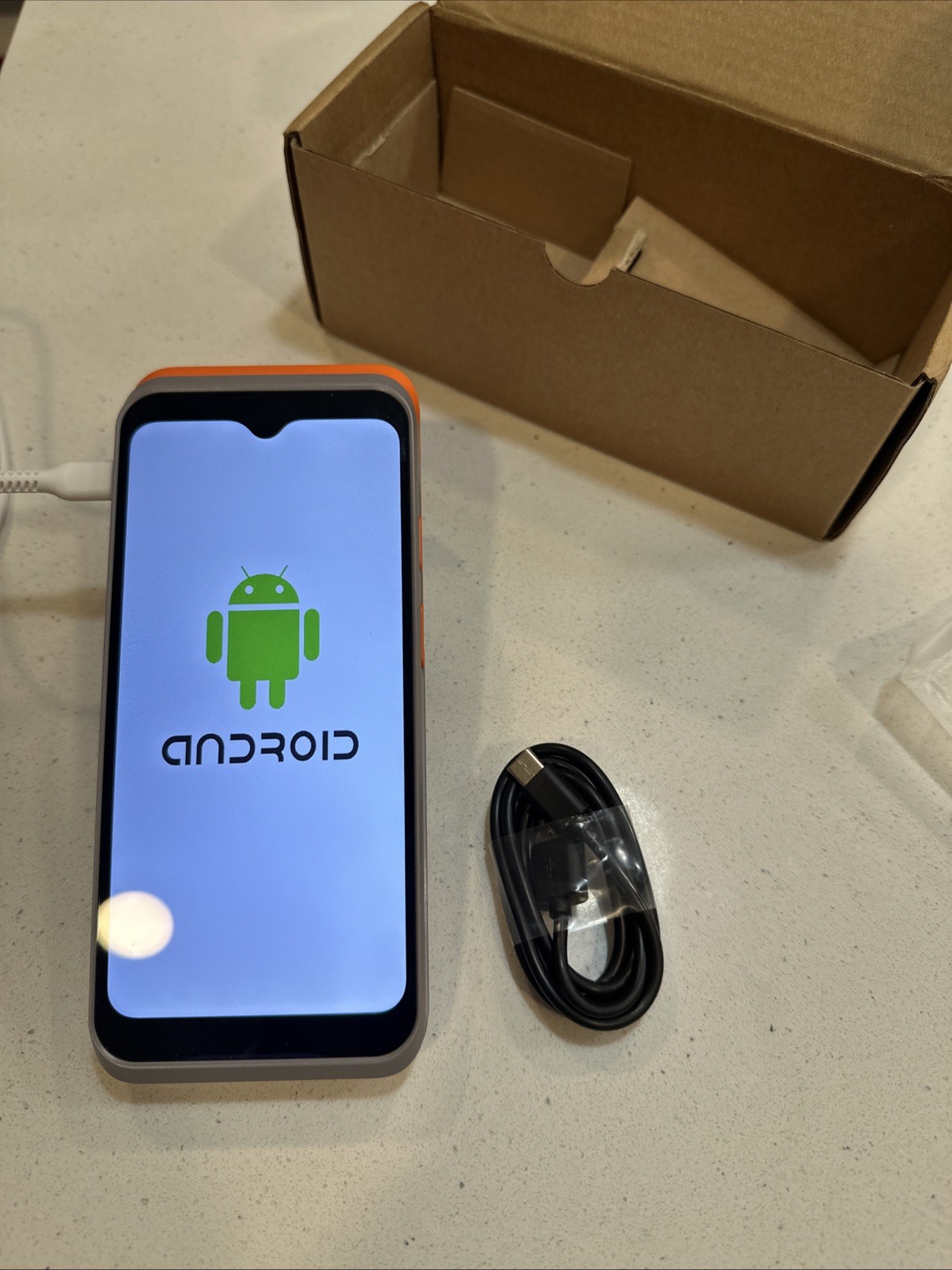 “Handheld Android POS terminal thermal printer”