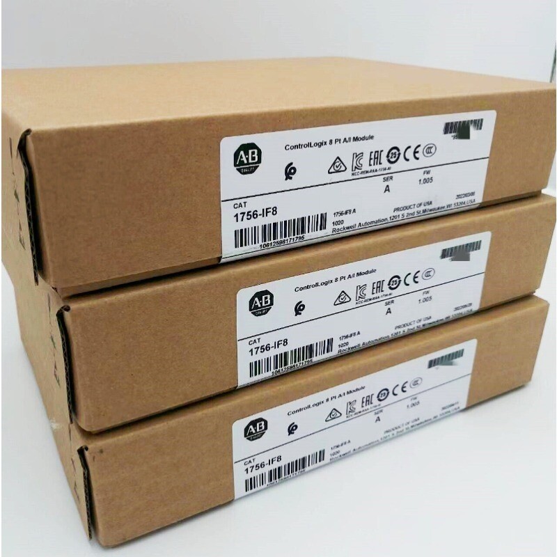NEW AB 1756-IF8 ControlLogix Analog Input Module Current/Voltage US Free Tax