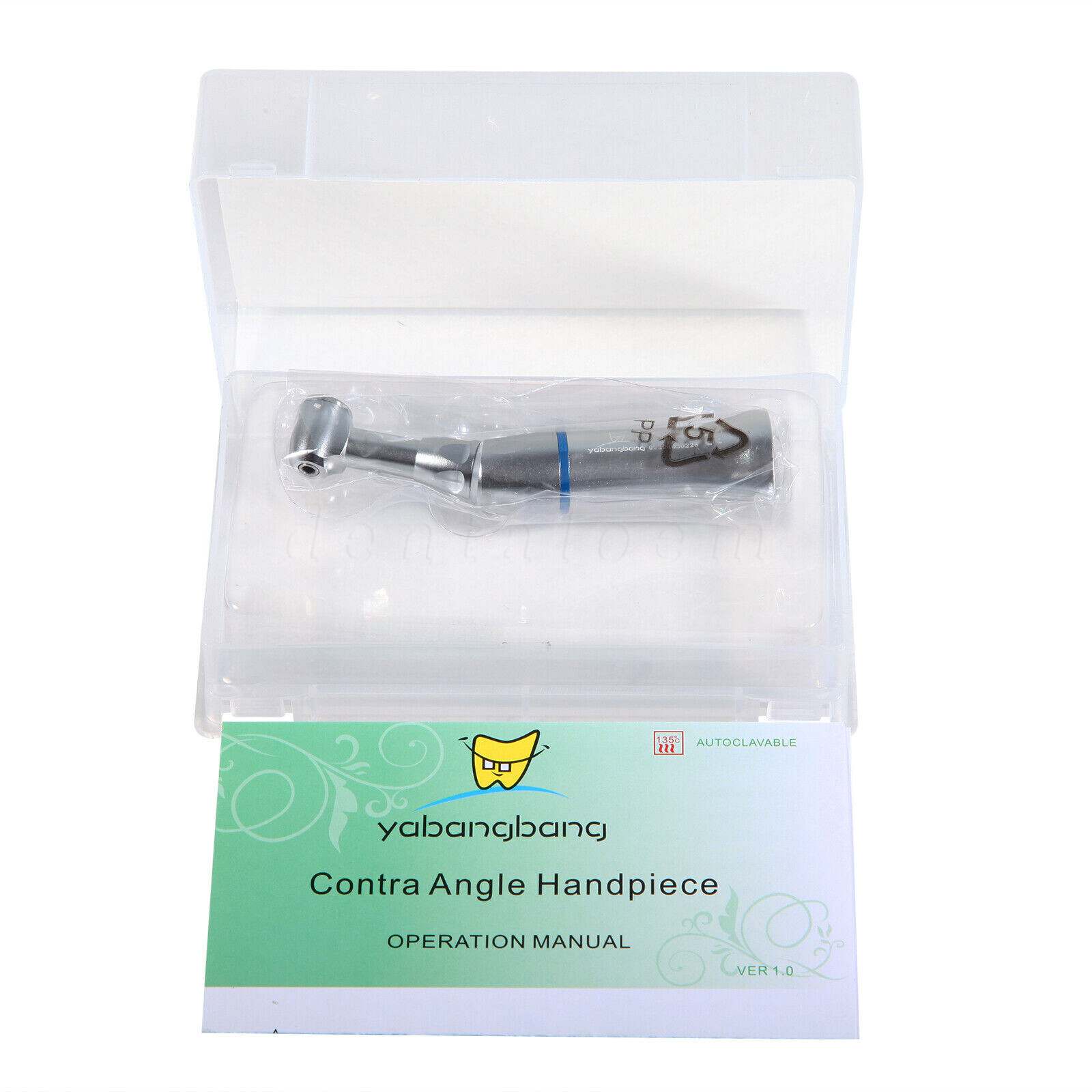 NSK Style Dental Slow Low Speed Contra Angle Handpiece Push Button Attach E-Type
