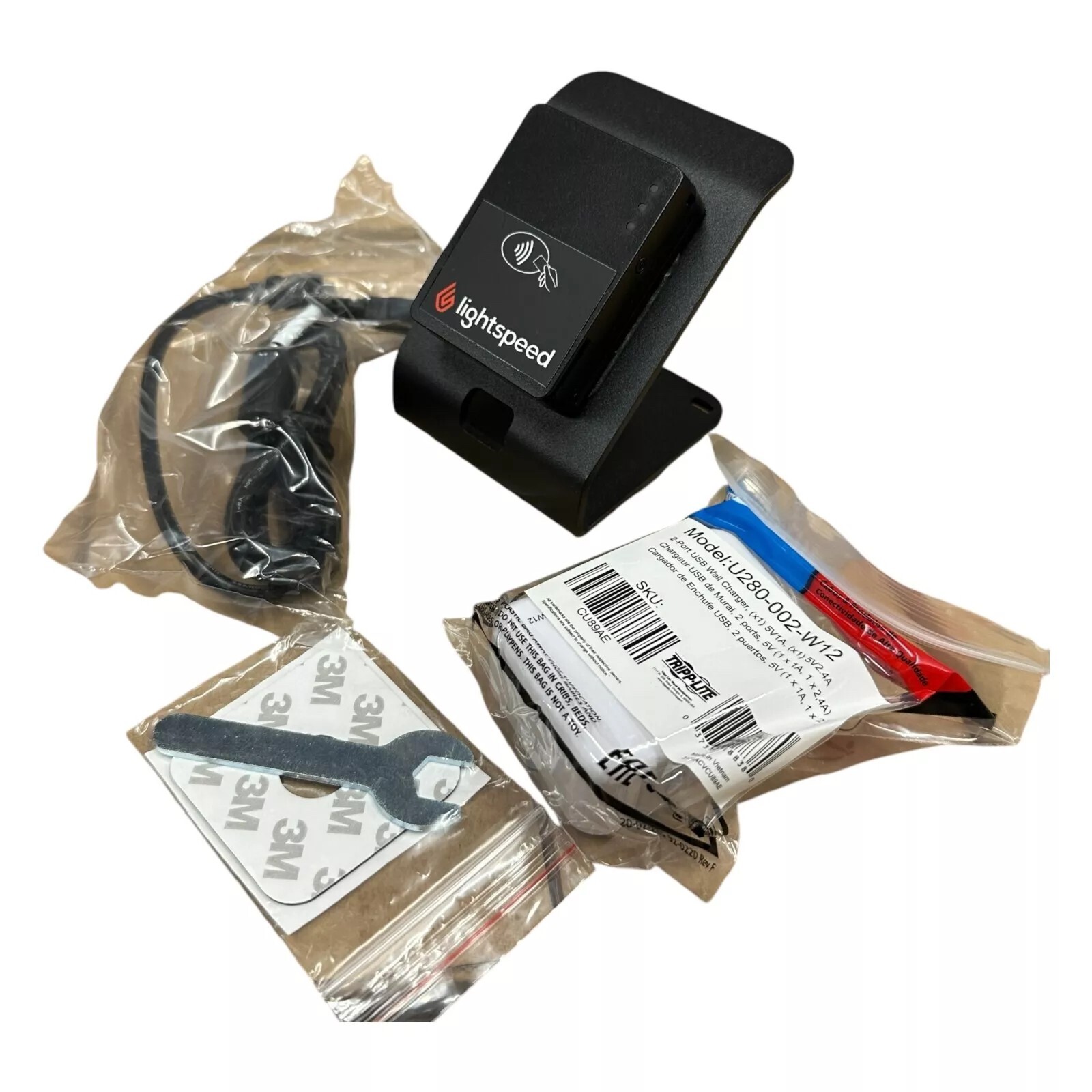 NEW ID TECH VP3300 3-in-1 Contactless EMV NFC MagStripe Lightspeed Upserve