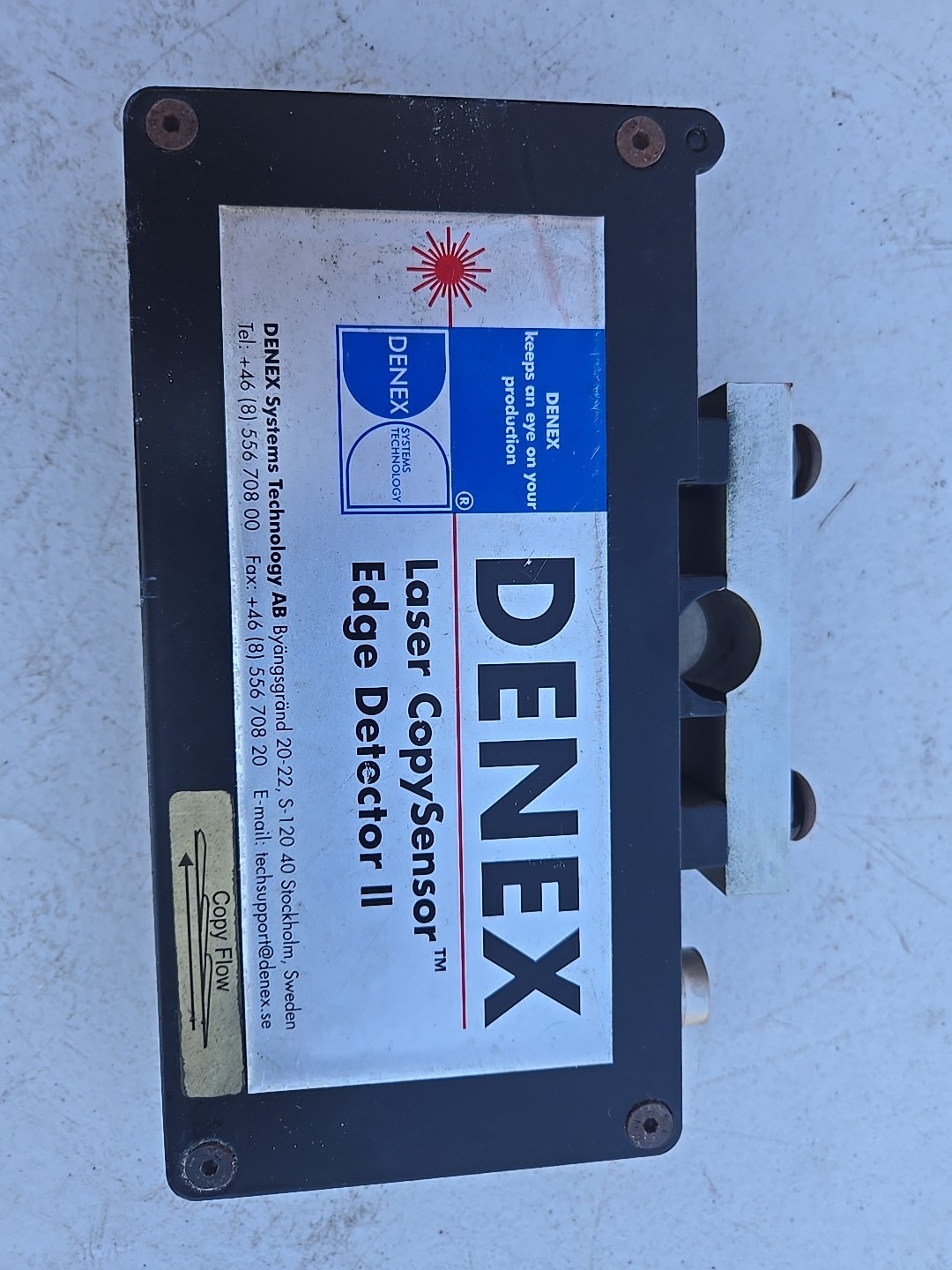 Denex Laser Copy Sensor Edge Detector II