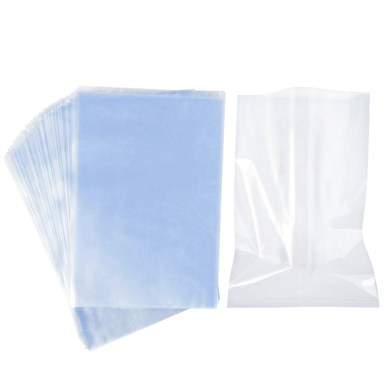 X200 12″X16″ Clear Heat Shrink Wrap Bags PVC Film Gifts Bottles Candles Packing