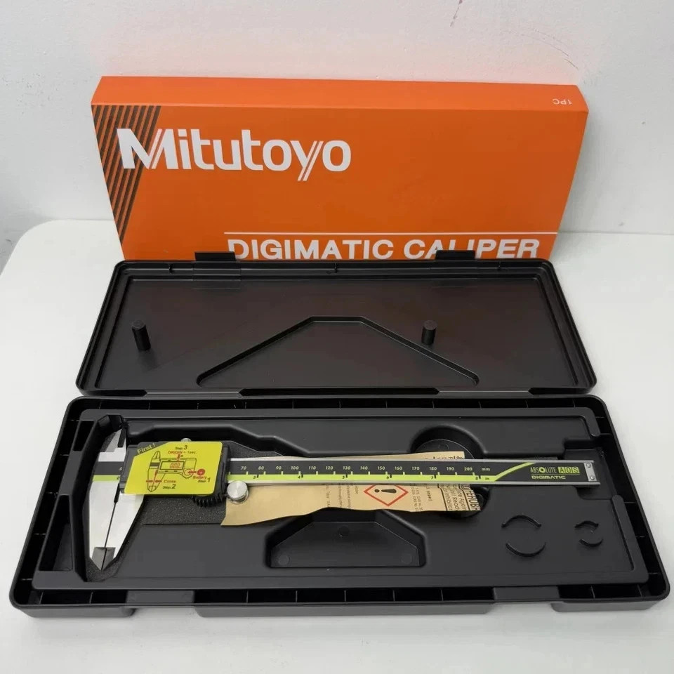 500-197-30 Mitutoyo 200mm/8″ Absolute Digital Digimatic Vernier Caliper US