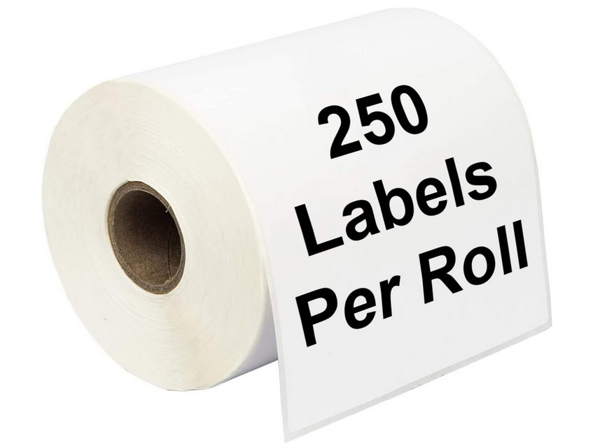 16 Rolls of 250 4×6 Direct Thermal Shipping Labels For Zebra Eltron ZP450 LP2844