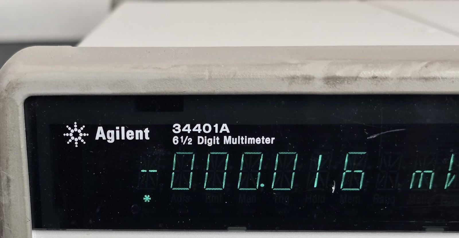 Agilent Technologies 34401A Benchtop Digital Multimeter Partially Tested