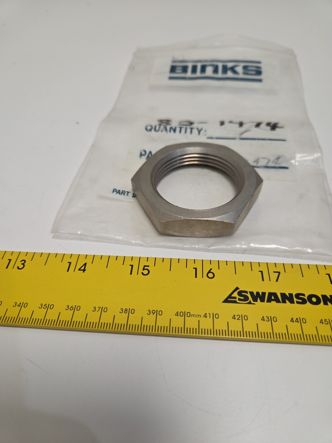 Binks 83-1474 Locknut